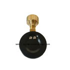 Black Painted 200psi Glycerin Filled Pressure Gauge For Measuring Water Pressure