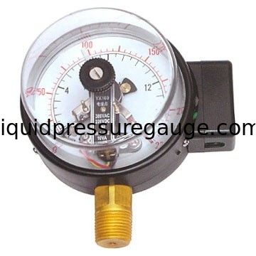 Magnetic 2.5in 16 Bar Electric Contact Pressure Gauges 1/2" BSP