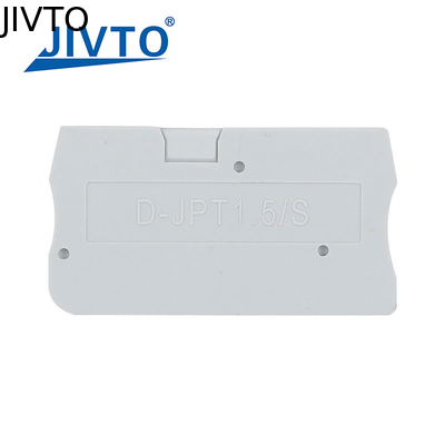D-PT1.5 Placa de barrera para conector eléctrico de alambre PT de tipo Din Accesorios de bloques de terminales de ferrocarril D-PT 1.5 Capa de extremo