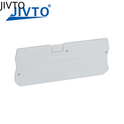 D-PT1.5-QU Placa de barrera de extremo para PT 1.5 QUATTRO Conector eléctrico de alambre Din Accesorios de bloques de terminales de ferrocarril