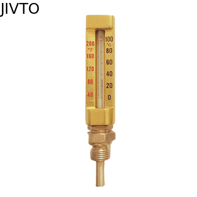 Línea 160M M de V 100 termómetros de cristal industriales del grado 3/4